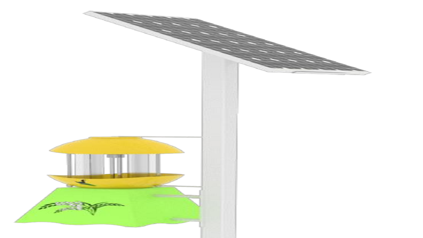 ソーラー昆虫ランプ: GREEN POWER のスマート農業における緑の守護者